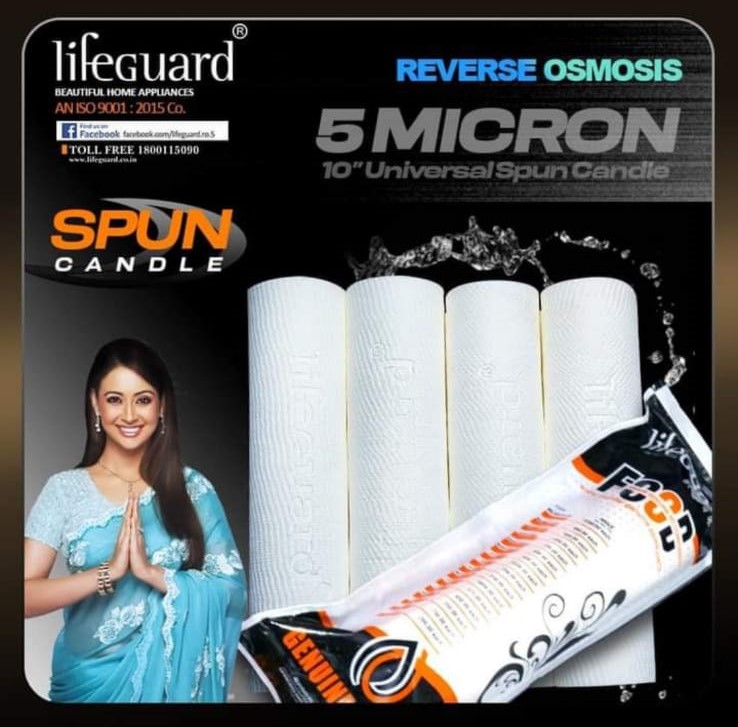 Lifeguard 5 MICRON SPUN CANDLE 04 PCS SET